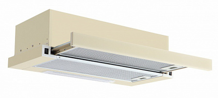 Вытяжка для кухни AMARI Slide 2 мотора (50, 60 см) ivory glass