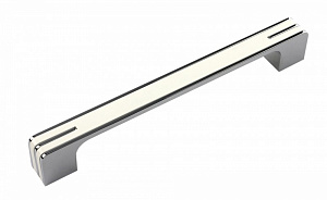 Мебельная ручка MONOHROME RS267CP/W.4/160